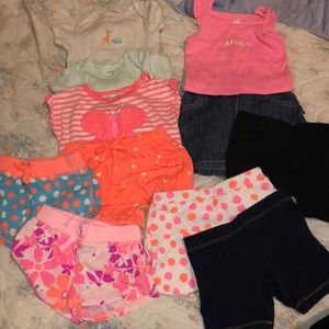 11 piece baby girl 12m